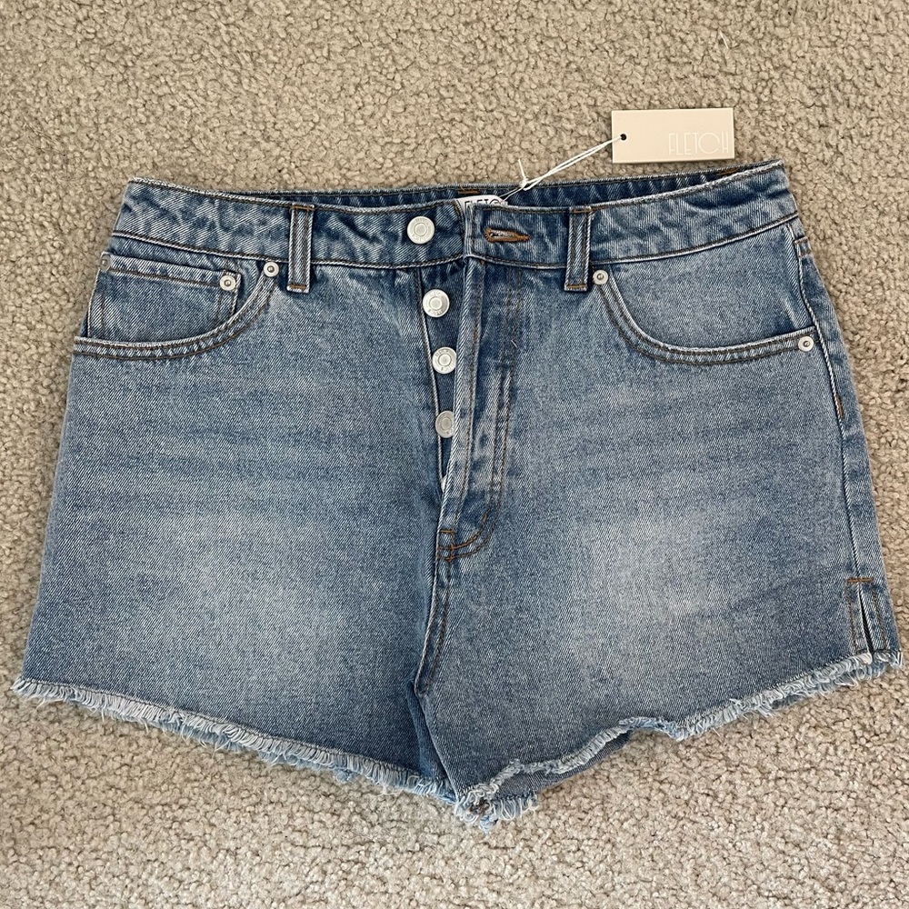 High Waisted Jean Shorts - never worn